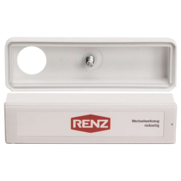 97-9-85356 RENZ RSA2 Kunststoff Namensschild mit Montagegehäuse